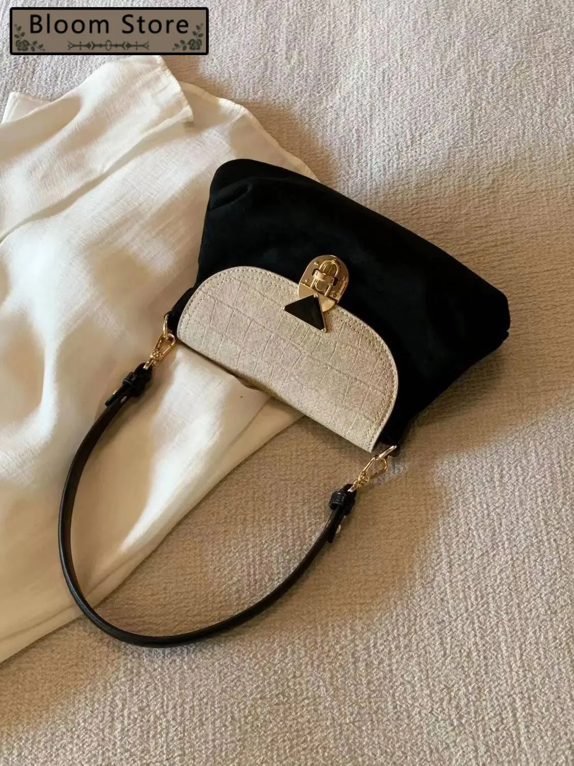 Bloom Elegant Casual Crossbody Wallet Women New Versatile Hot Girls Shoulder Bags Ladies Vintage Handbag Bolsos De Mujer