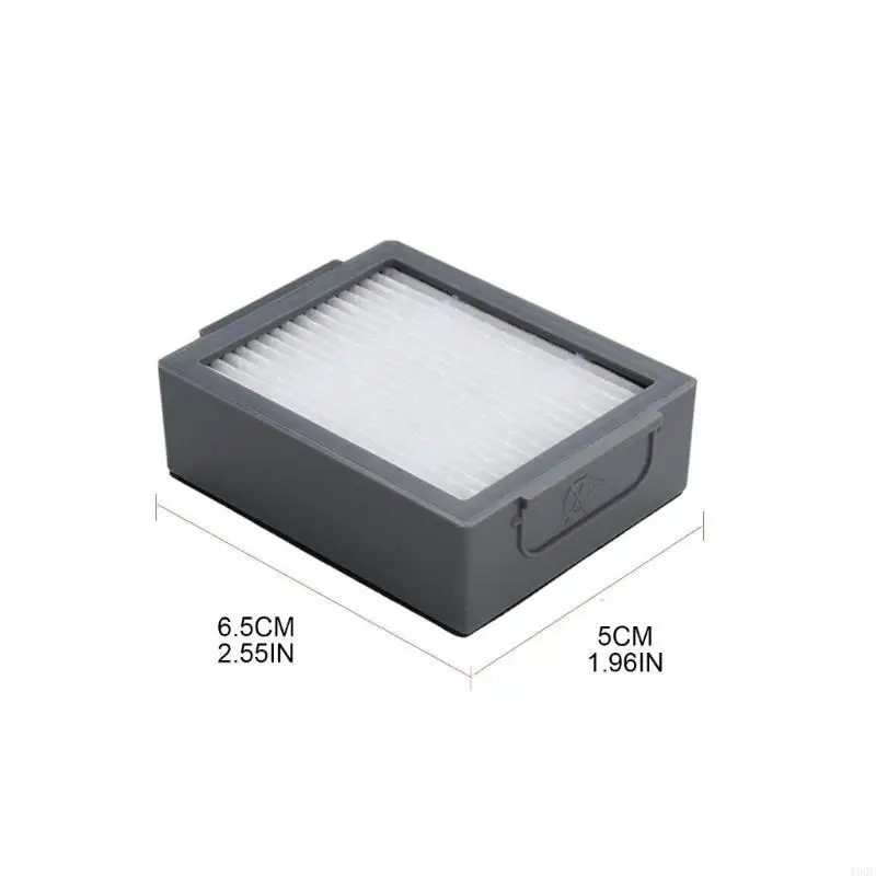 i7+ E6 로봇 진공 청소기 MOP 용 19QE HEPA 필터 에지 스위핑 브러시