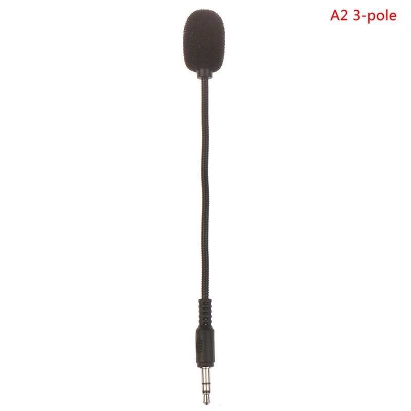Portable 3.5mm Wired Mono Headset Microphone