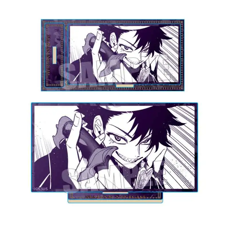 Anime Ichi the Witch Ichi Desscaras Kumugi Harvest Rectangle Acrylic Stand Model Plate Keychains Desk Decorations