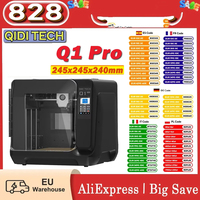 Qidi Tech Q1 Pro 3D Printer Dual Z Motors 60 ℃   Chamber Heat 350 ° C Print Tri-Metal Hot-End Auto Leveling ≤600Mm/S High Speed