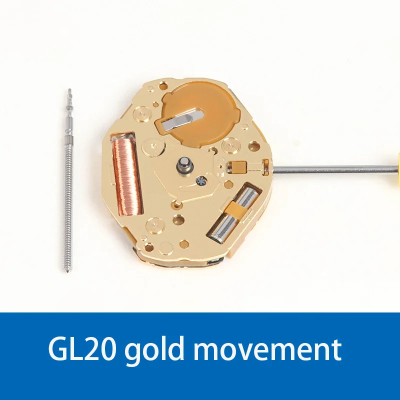 Quartz Movimento Assista Peças de Reparo, Assista Acessórios, Movimento Eletrônico, Novas Peças, GL20, GL22, GL32, GL30