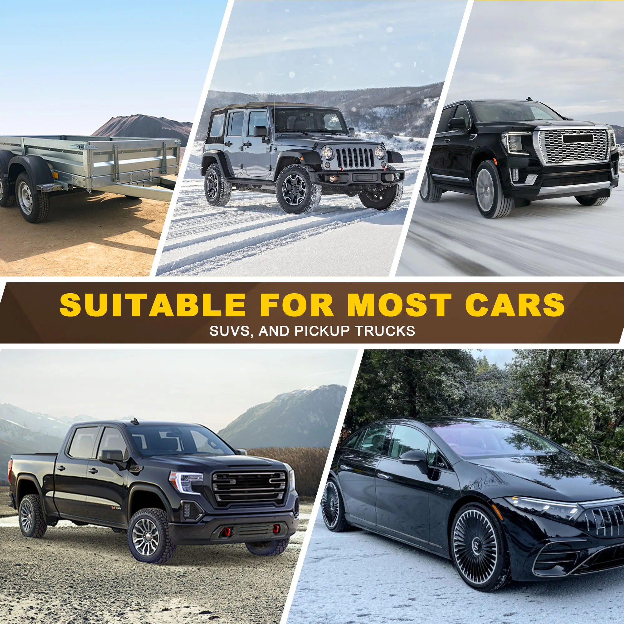 Bagagenet Kofferbakbed Organizer Mesh Opbergnet Truckaccessoires Bed Boodschappenhouder Elastisch gaas Bagagenet - voor auto SUV Trucl