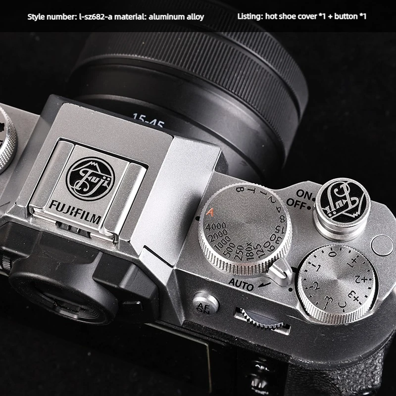 

Camera Hot Shoe Cover Hot Shoe Protector Dustproof Metal for Fujifilm XS10 XM5 XE4 XT5 XT30II XH2S XA7 X100VI XT50 ZFC