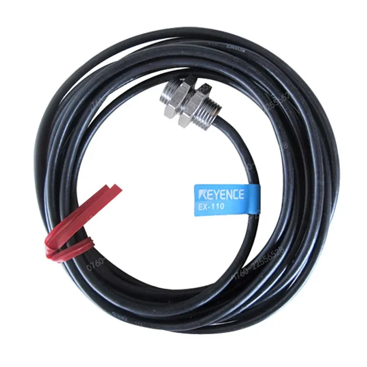 EX-110 eddy current displacement sensor M10 thread type measures a range of 0-2mm up to a high response speed  EX-110V