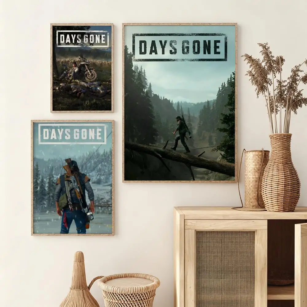 Days G-Gone Poster Wall Stickers HD Painting Self Adhesive Art Decals for Bedroom Living Room Home