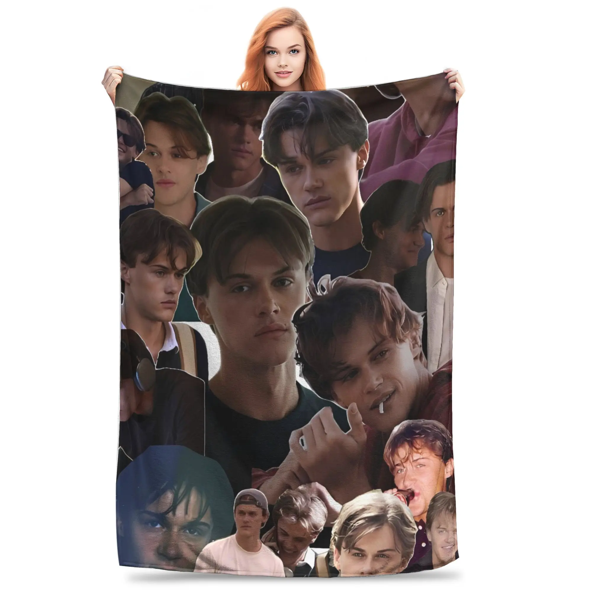 Conrad Fisher The Summer I Turned Pretty Blanket  Super Soft Print Plush Throw Blanket For Girls Boys Couch Chair Sofa Bed