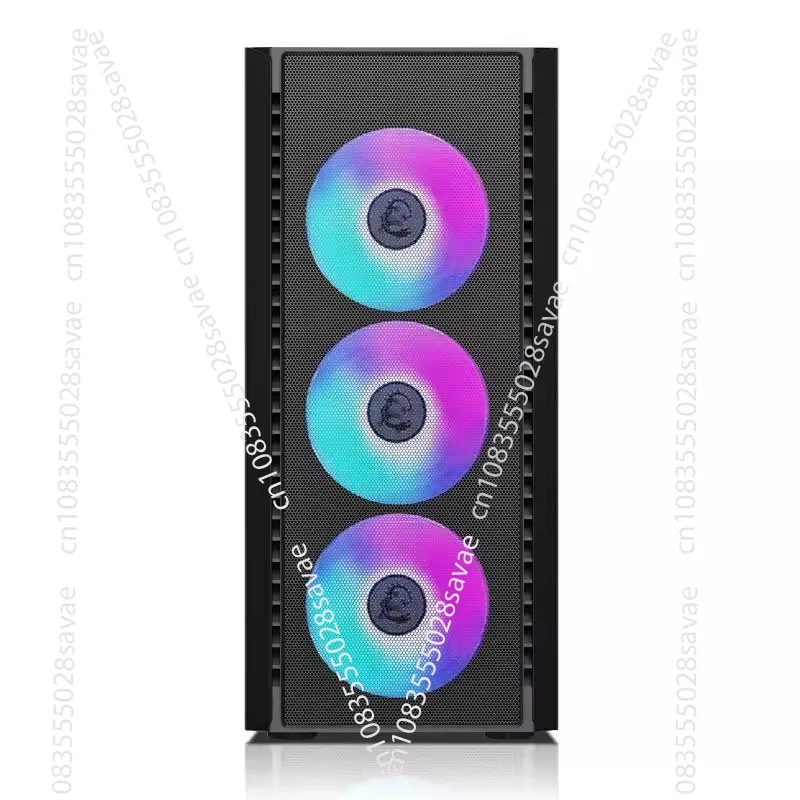 Cross-Border  Mid Tower Case - Tempered Glass Side Panel Gaming  Case