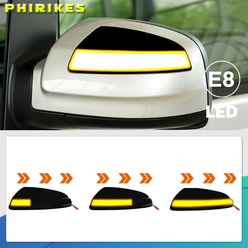 

Dynamic LED Turn Signal Lights Rearview Mirror Indicator Blinker Repeater For Mercedes Benz Viano Vito W639 C-Class W204 S204