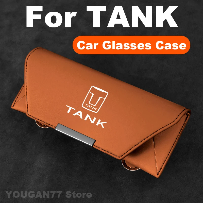 

Car Glasses Case For TANK 300 GWM 400 500 700 Hi4-T 2022 2023 2024 2025 Universal Car Glasses Frame TANK 300 Accessories