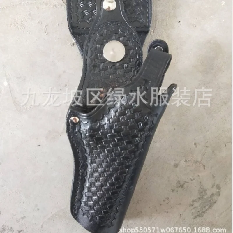 

Винтажная средневековая кобура для пистолета ручной работы из кожи аллигатора, реквизит для косплея и вечеринок