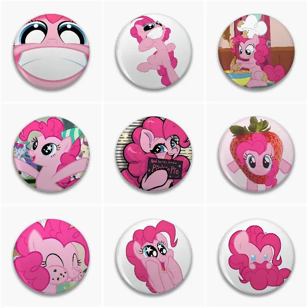 Lindos insignias p-pinke p-pie, broche de botón suave de hojalata, insignia de Metal, accesorios de joyería personalizados, sombrero, bolso, solapa