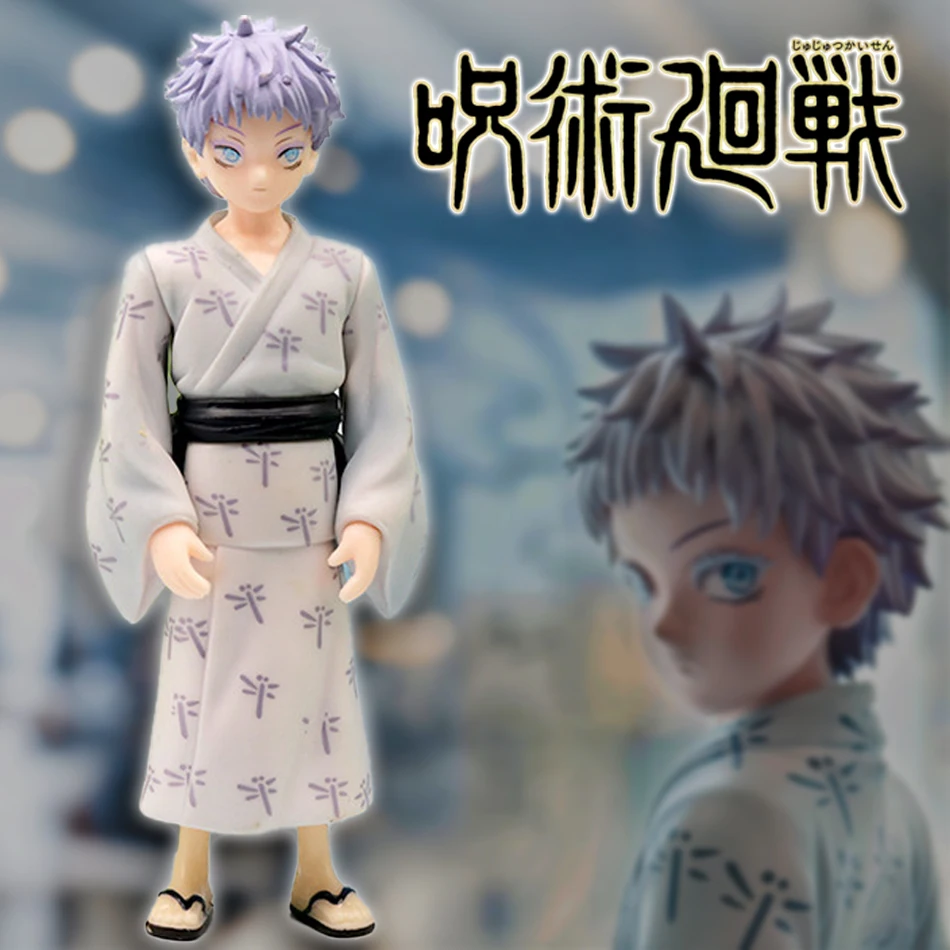 أنيمي Jujutsu Kaisen ألعاب شخصيات الحركة مانغا جوجو ساتورو التماثيل البلاستيكية جمع أنيمي نموذج الديكور لعب الأولاد مفاجأة الهدايا