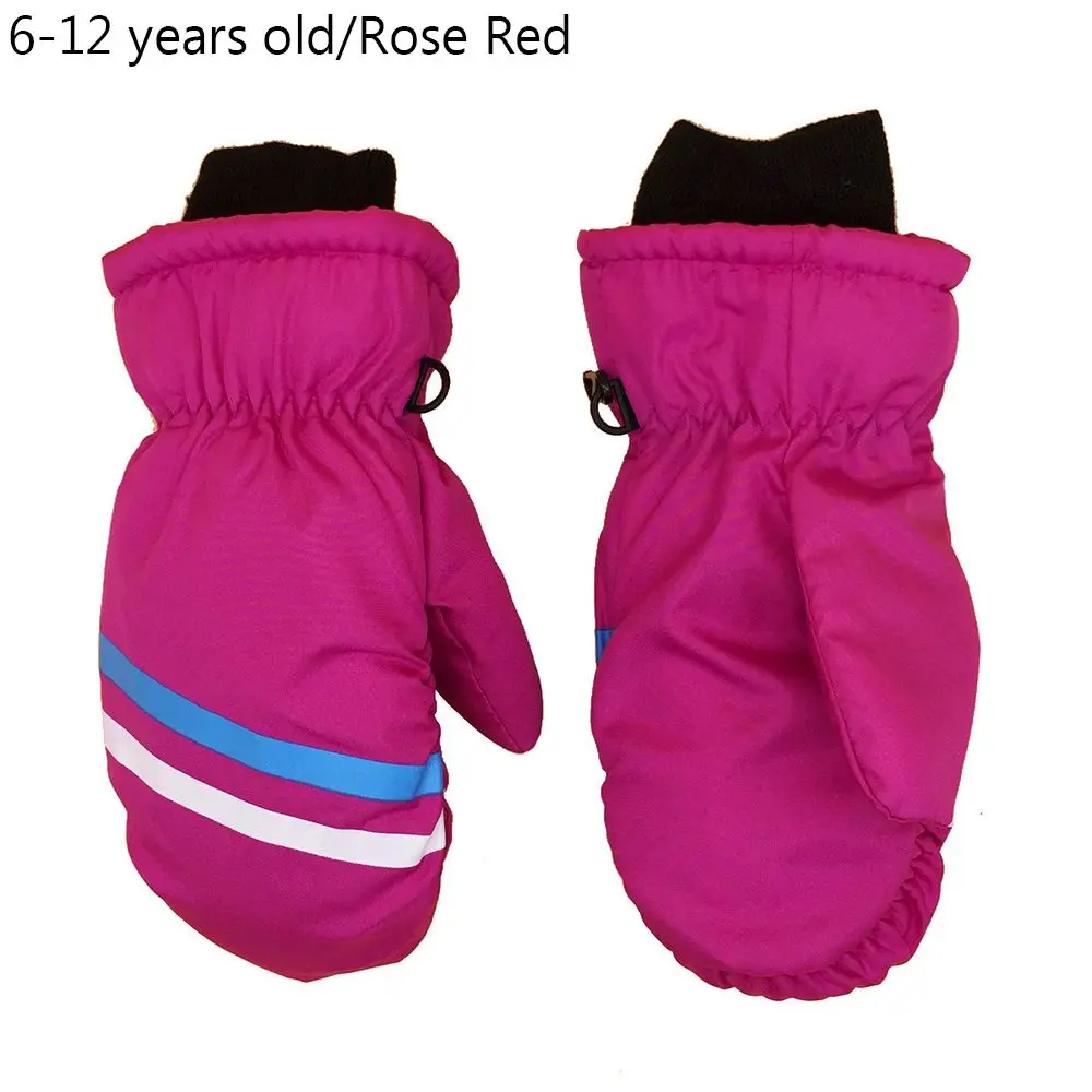 

Fashion Thicken Warm Children Windproof Waterproof Outdoor Riding Children Ski Gloves Snow Snowboard Long-sleeved Mitten