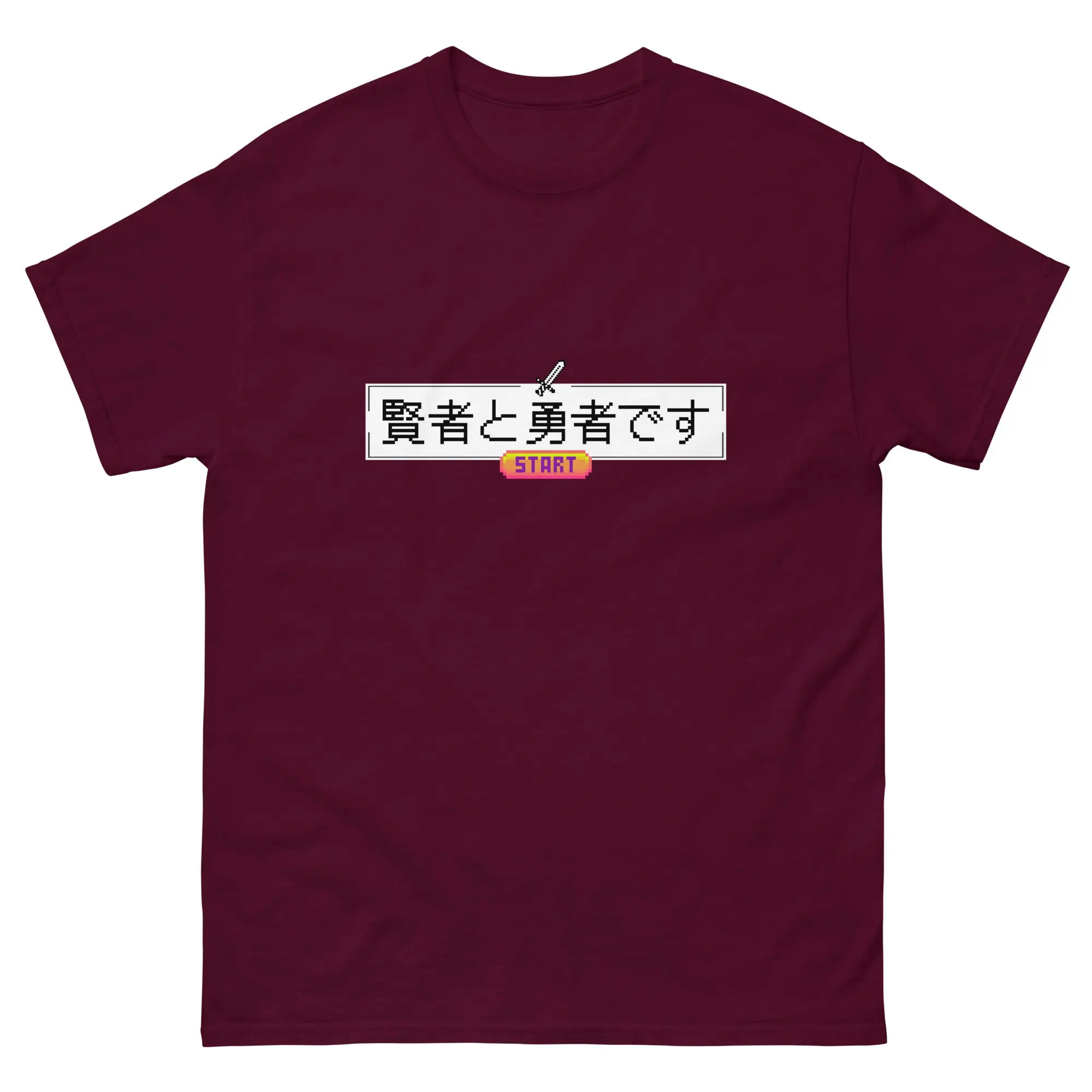 Press Start Wise Hero Japaneset T Shirt