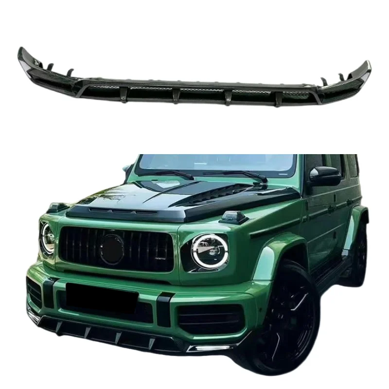 

Car Accessories Topar style Carbon fiber Front lip spoiler For Mercedes-Benz G-Class W464 2019