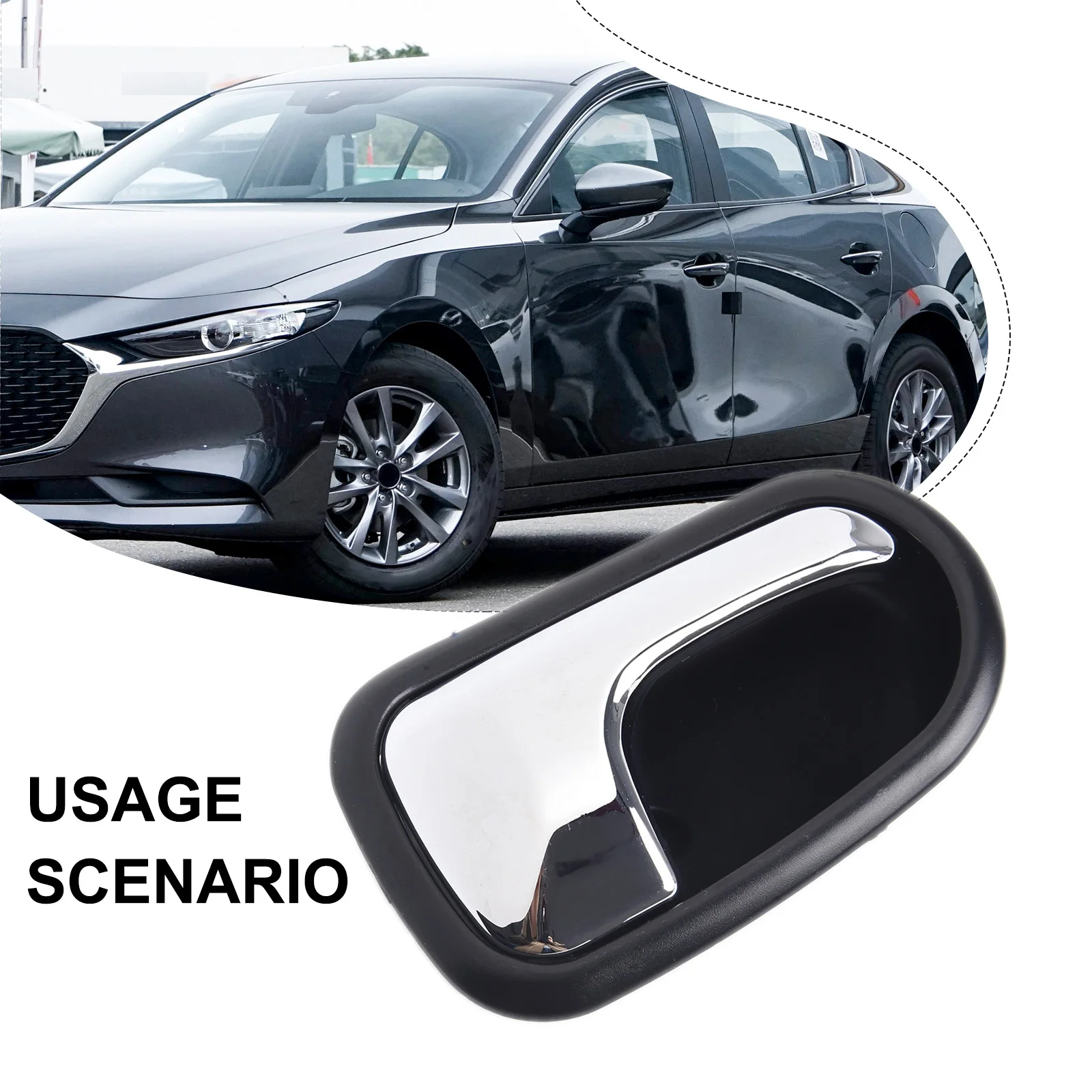 Обновите свою езду за допомогою передней и задней ручки внутренней двери для Mazda 323 Protege BJ 1995 2003, правая сторона, простая установка