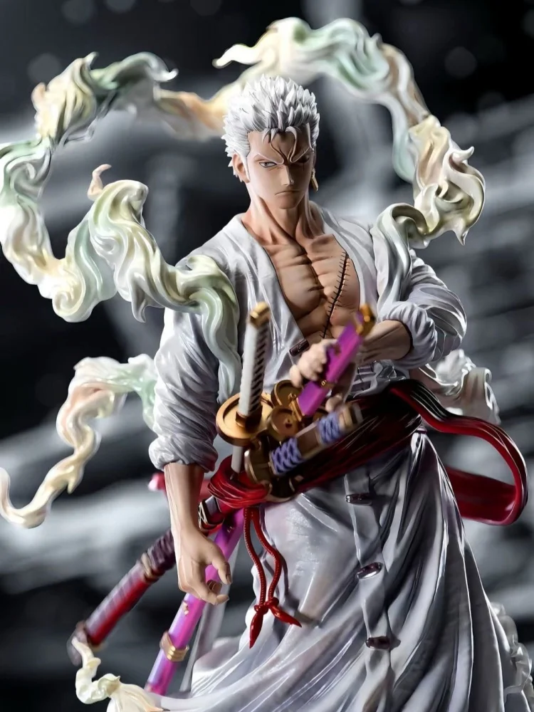 [Pre Sale] One Piece Anime Toy Nika Zoro Nika Sanji 28cm Double Headed Sculpture Gk Figure Model Ornament For Boys' Birthday Gif