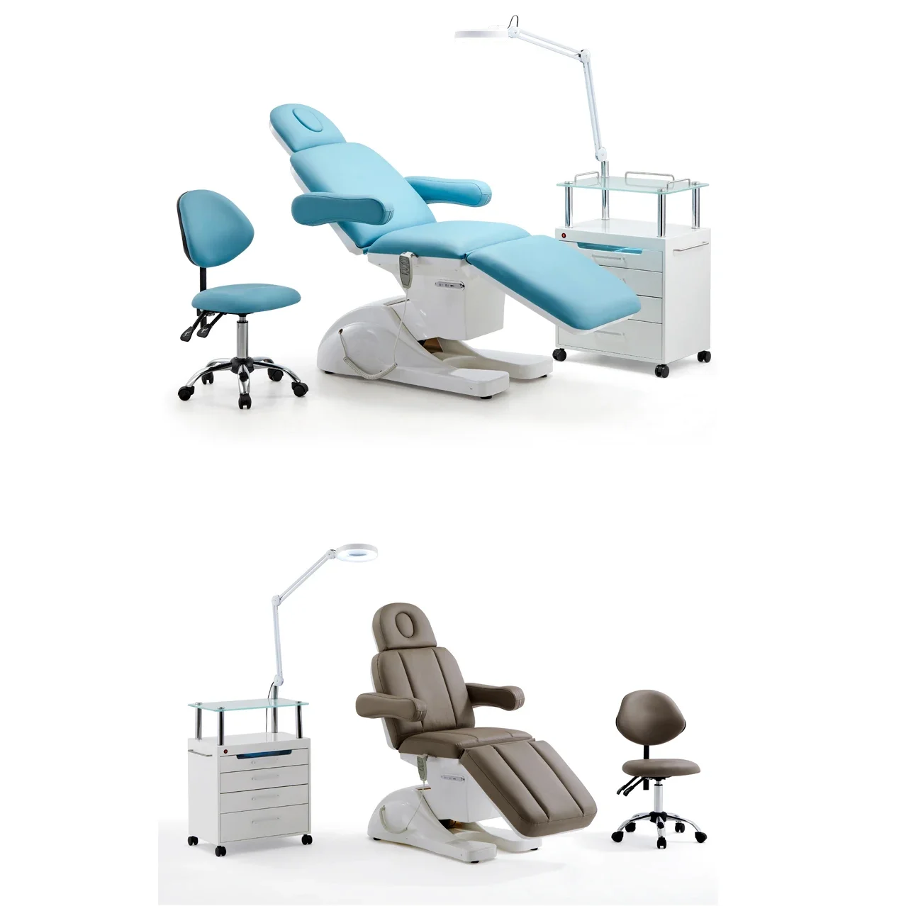 Beauty salon chair pink /electric spa beauty treatment chair bed / electric beauty chair blue cosmetic chair beauty salon