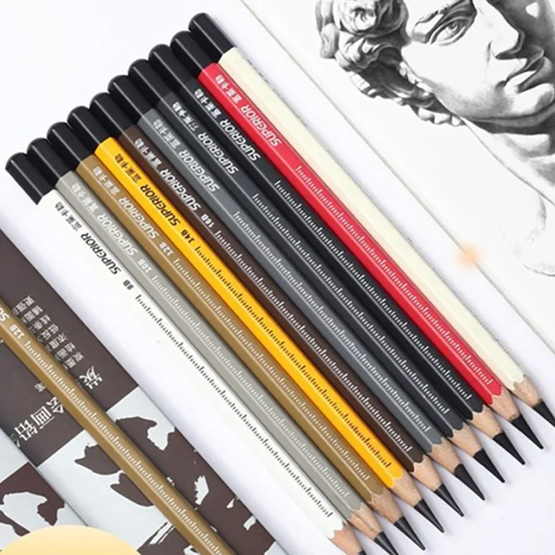 soft charcoal sketching tool conjunto para estudantes exame especial writing pen art pen para estudantes 01