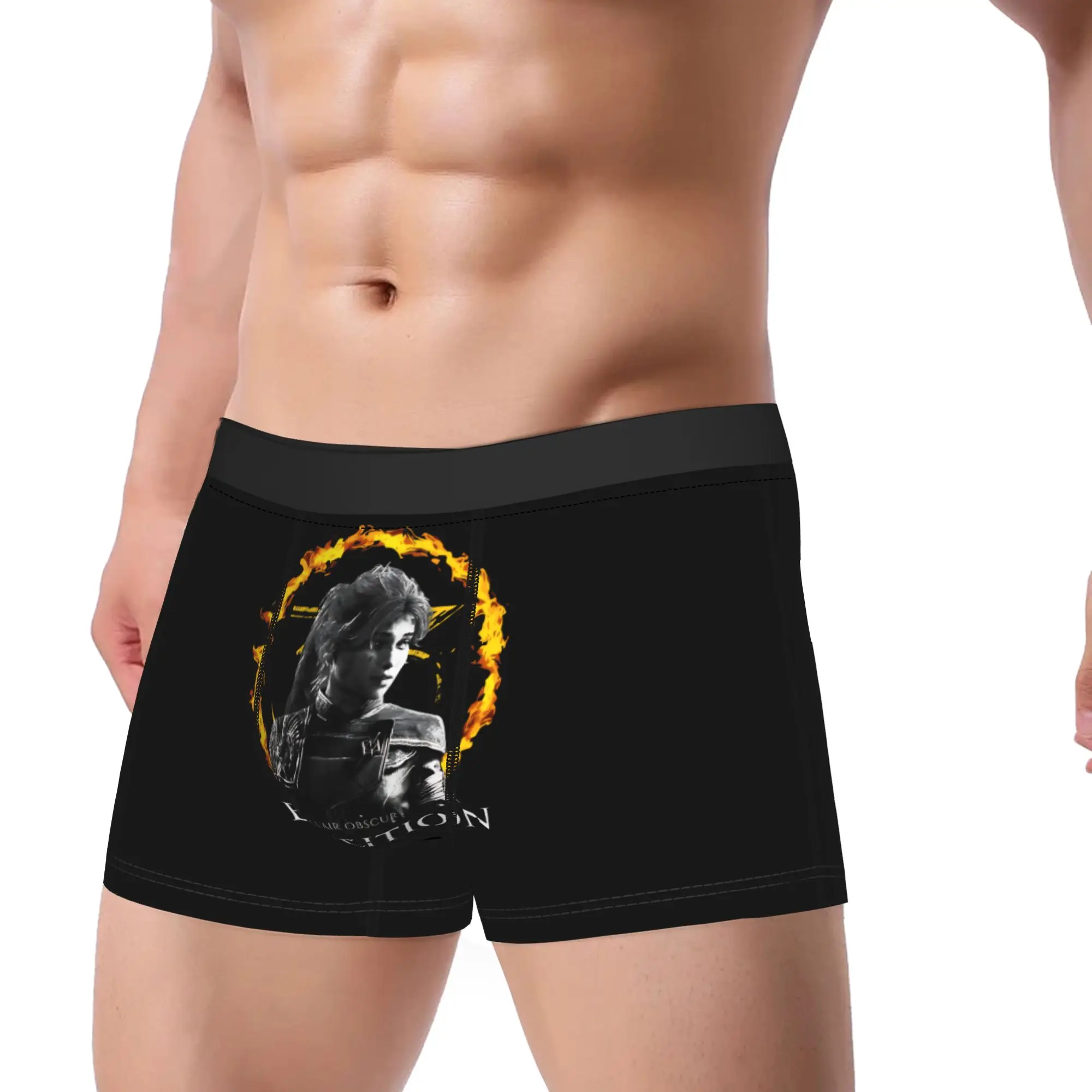 

Expedition 33 Underwear Man Boxer Brief Soft Trend Trunk Hot Sale Printed Large Size Panties