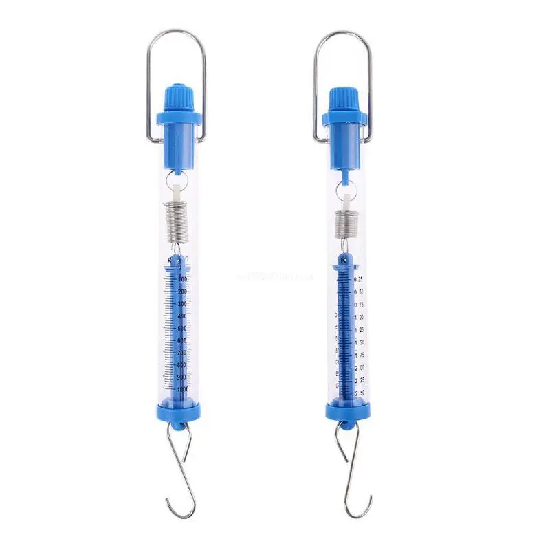 Plastic Spring Scale Dynamometer Transparent Spring Dropship