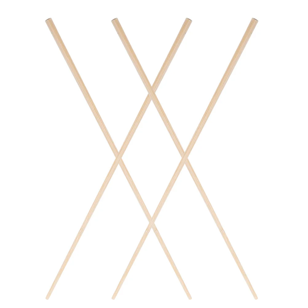 4 قطعة قضبان الخيزران كرسي مقعد القماش دعم عصا مدير الكراسي موثوقة مرنة DIY بها بنفسك الخيزران قضبان كرسي الإطار عصا