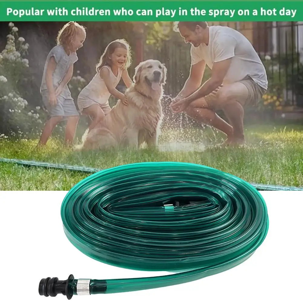 7.5m -15m Sprinkler Soaking Pipe Drip Irrigation Sprinkler Kit Garden Lawn Irrigation Spray Pipe Garden Lawn Irrigation System