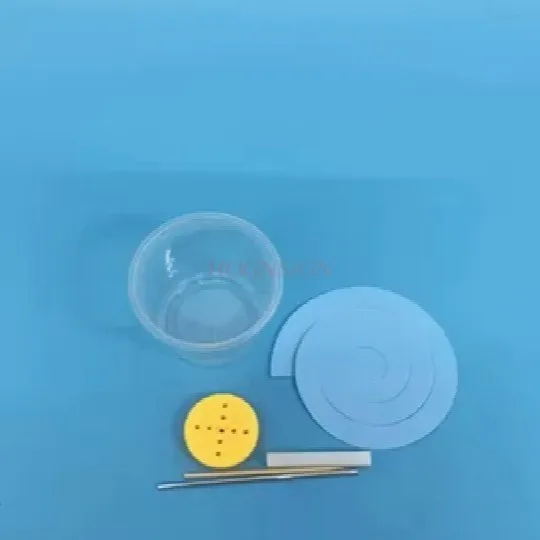 

1set Wind Formation Paper Snake Rotating Elementary Steam Power Thermal Expansion Cold Contraction Gas Rising