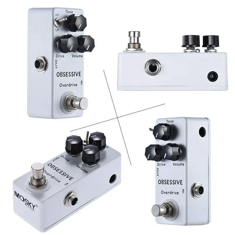 Imagem -06 - Mosky Obsessivo Acionamento Compulsivo Ocd Overdrive Pedal de Efeito Guitarra & True Bypass