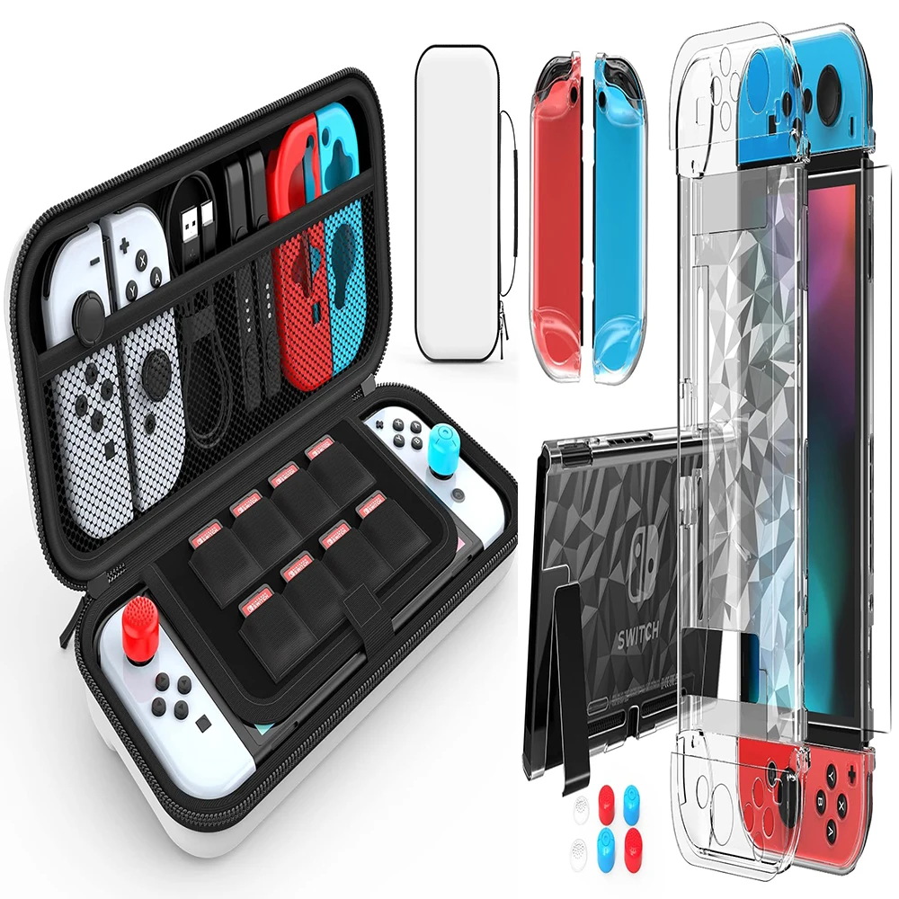 Carrying Case Compatible With Nintendo Switch High-capacity Travel Carrying Case For Nintendo Switch Model Console Accessories