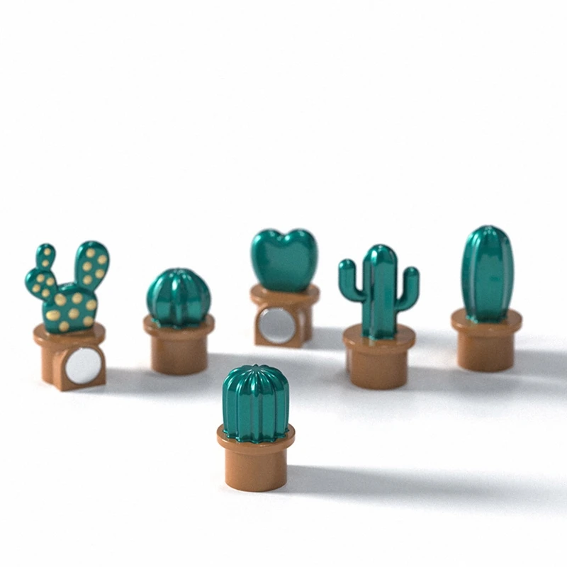 Cactus Refrigerator Sticker Silicone Mold Cactus Plant Shape Ornament Mold DIY Candle Making Supplies