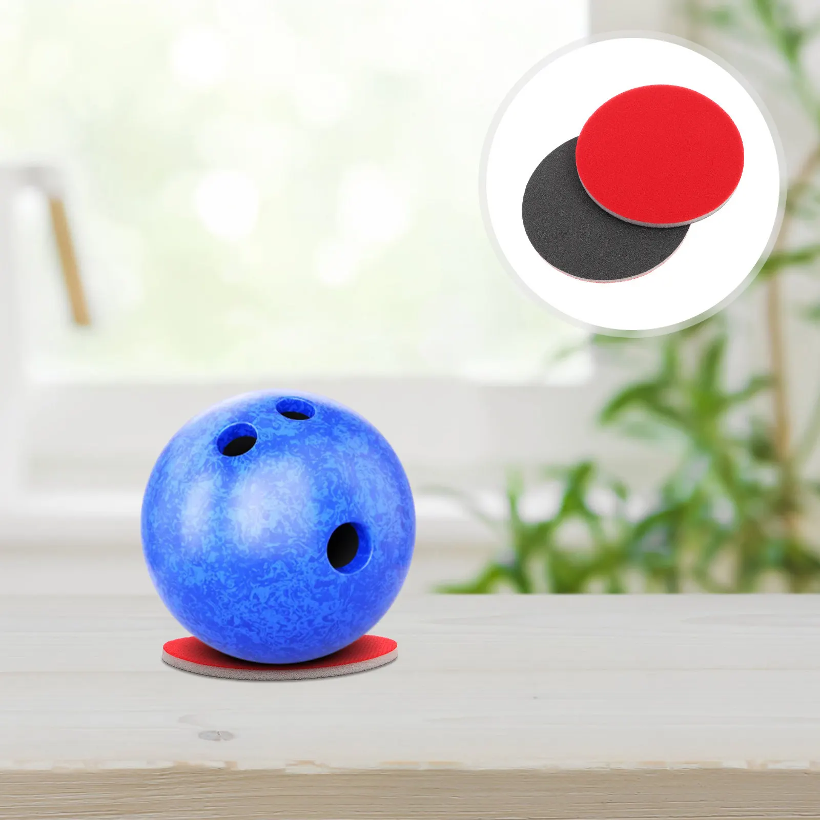 

6Pcs Bowling Ball Sanding Pads Resurfacing Polishing Kit for Surface Maintenance Grip Control Enhancement Professional Amateur