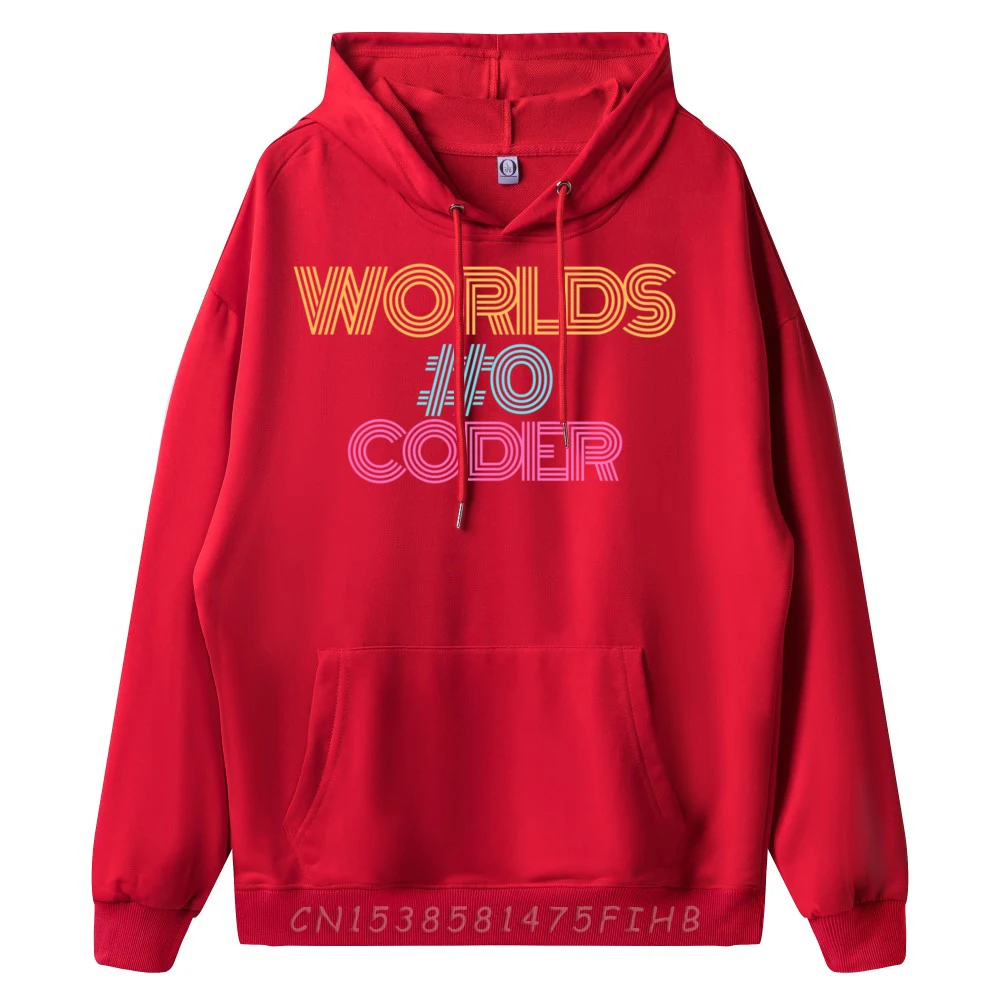 Nummer 0 Coder The World Is Best Programmierer Computer 3D-gedruckter Pullover Hoodies Unisex Herren Polyesterpullover England-Stil