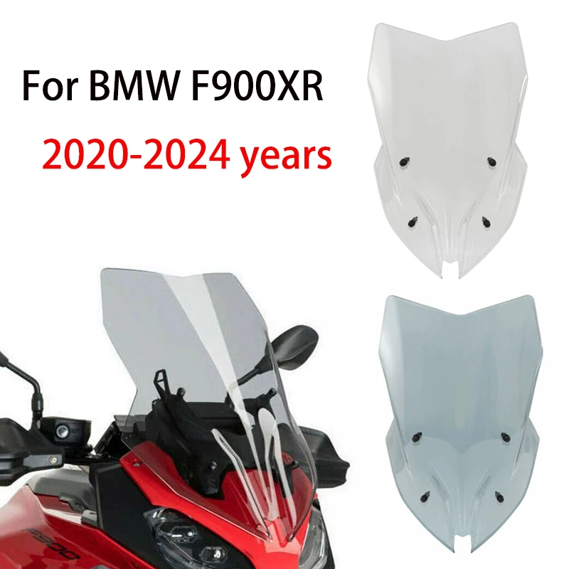 

Motorcycle Modified Accessories Front Windshield With Increased Height Windshield Panel For BMW F900XR 2020 -2024 Years