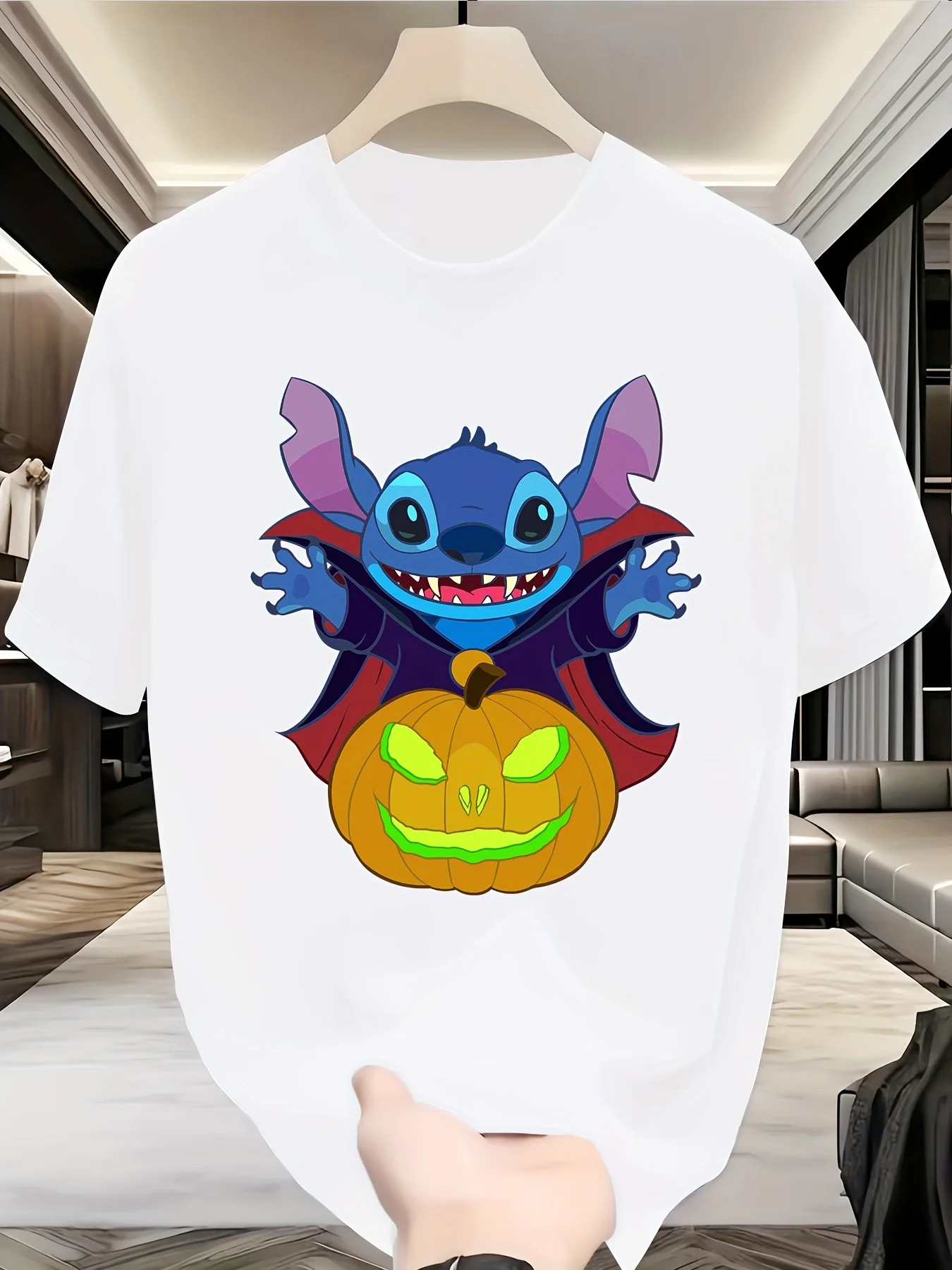 

Новинка 2023 года, семейное платье для родителей и детей на Хэллоуин, мужская и женская летняя футболка, повседневная футболка большого размера для мальчиков и девочек, детская футболка с короткими рукавами Y2k