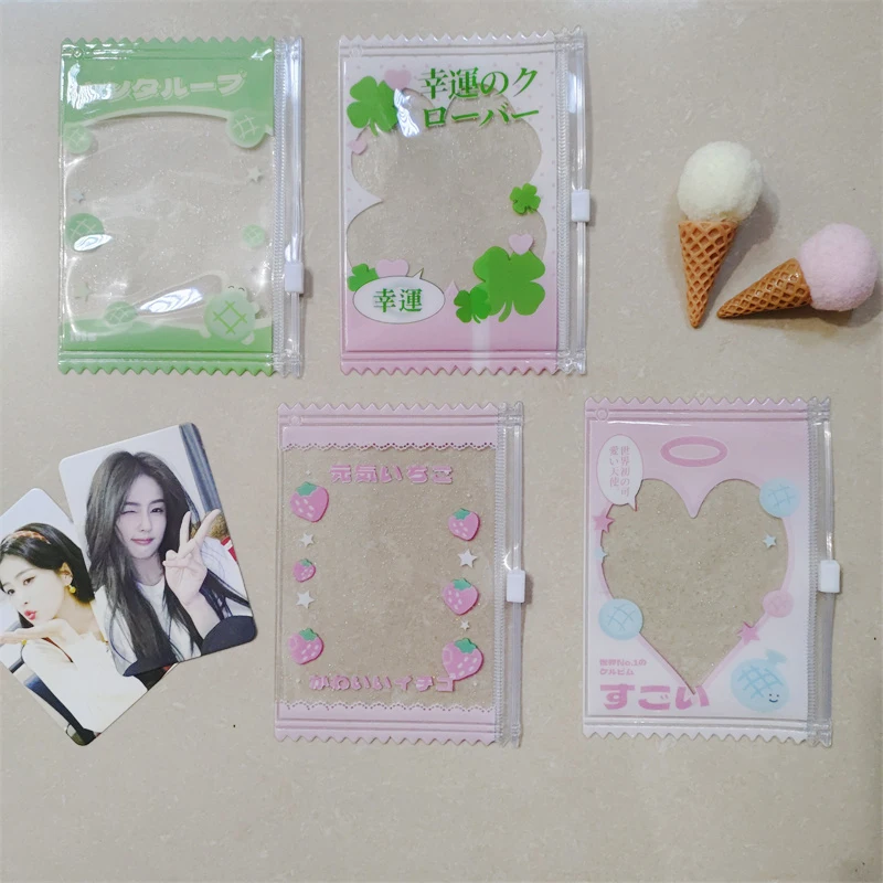 3-inch Postcard Protective Sleeve Idol Photo Card Collection Card Storage Case Lomo Card Photo Cards Holder