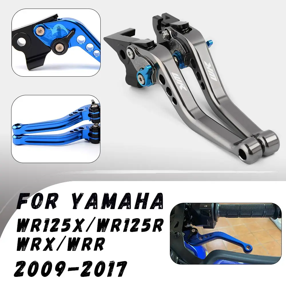 

For Yamaha WR125X/WR125R/WRX/WRR 2009-2017 CNC Clutch Brake Levers Modified Horn Adjustable Folding Hand Lever Motorcycle Parts