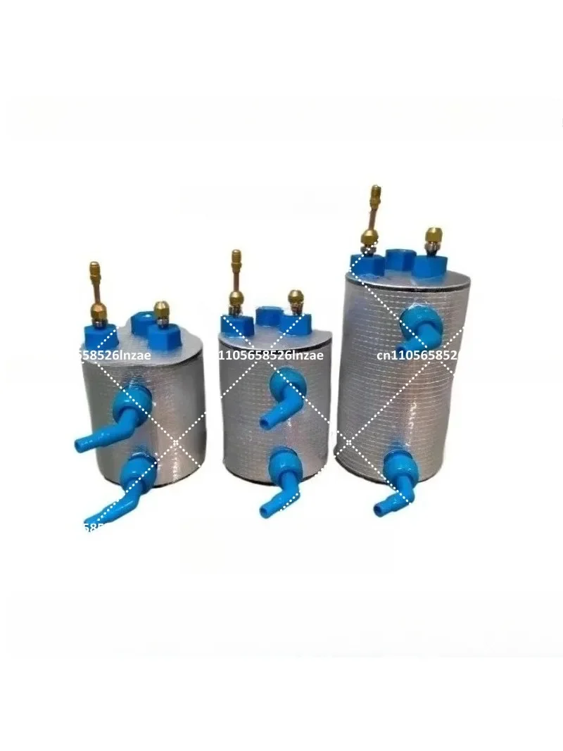 Titanium Tube Bubble Evaporator for Fish Tank Chiller 0.5P 1P Heat Exchanger for Seafood Pool