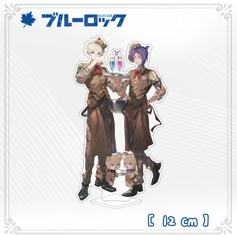 New BLUE LOCK Acrylic Stand Figure Mikage Reo Nagi Seishiro Anime Peripherals Bedroom Desktop Cute Cartoon Ornament Collection