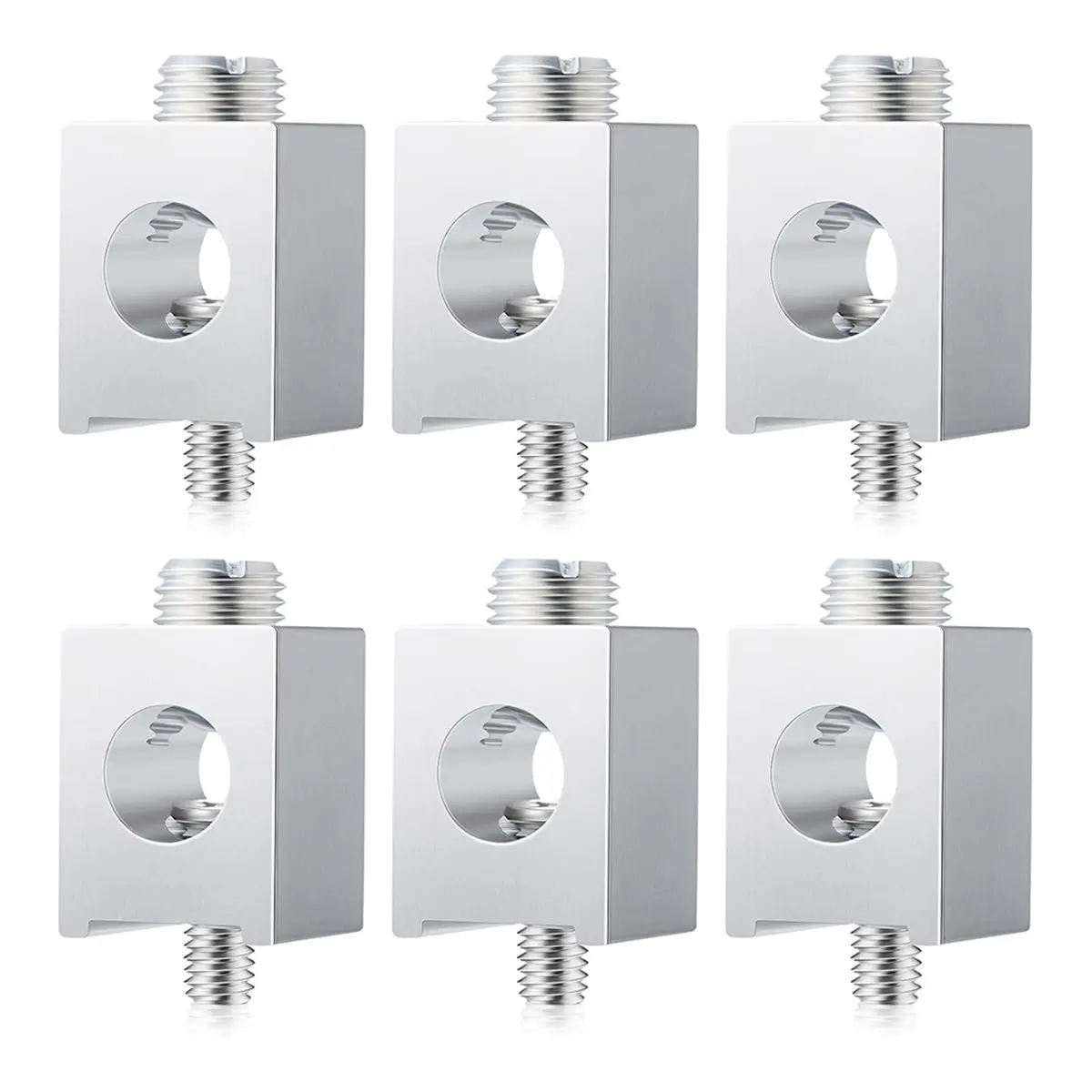 A24I Aluminum Ground Lugs 6-Pack, 4-2/0 Neutral Lug Kit for Safe and Efficient Electrical Installations