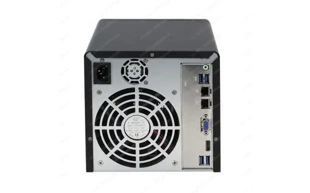 NAS-opslag met 4 borden Desktop Kantoorcomputer Server ITX Interstellaire slak Hot-swappable chassis