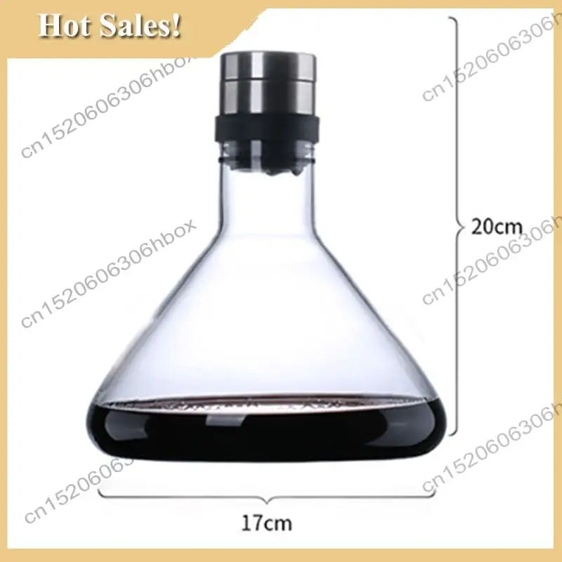 

-HOPE Red Wine Rapid Decanter, Wine Breathing Carafe, Home Wine Dispenser, Red Wine Mouth Carafe
