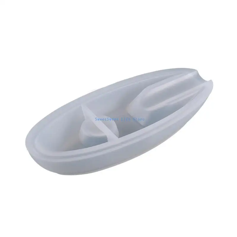 D5QB اليدوية السيجار منفضة سجائر UV كريستال الايبوكسي الراتنج قالب فرشاة حامل قلم حامل قالب من السيليكون لتقوم بها بنفسك الحرف