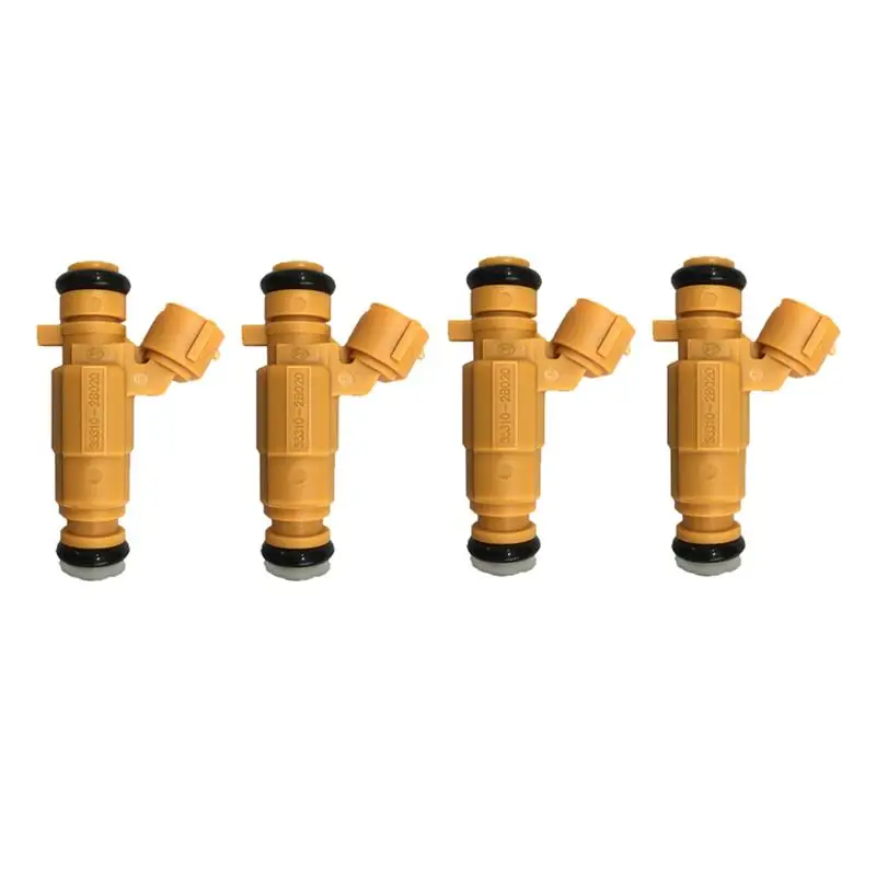 4Pcs Fuel Injector Nozzle for Hyundai I20 I30 KIA Venga Cerato 1.4 1.6 G4FG Part Number 35310-2B020 353102B020