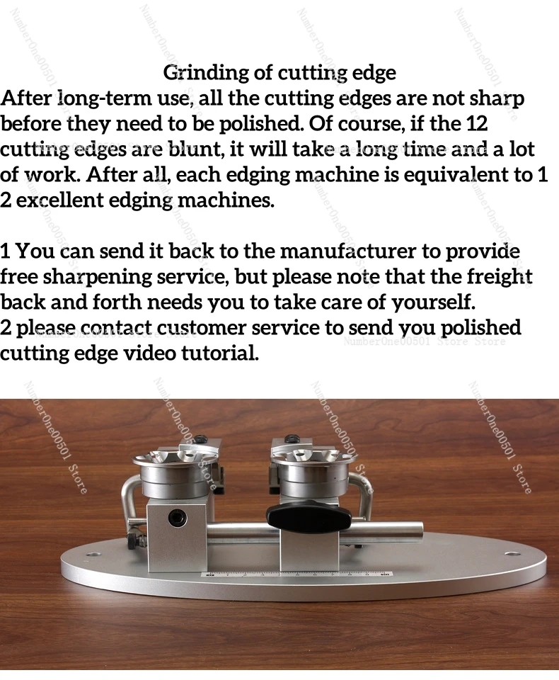 Belt quick edging machine, handmade DIY leather goods making tool edging device, leather edge fillet M01