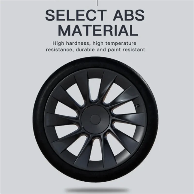 

A77T-40Pcs For Tesla Model Y 2020-2023 Hub Cap Rim Patch 20 Inch Wheel Protectors Hubcap Accessories