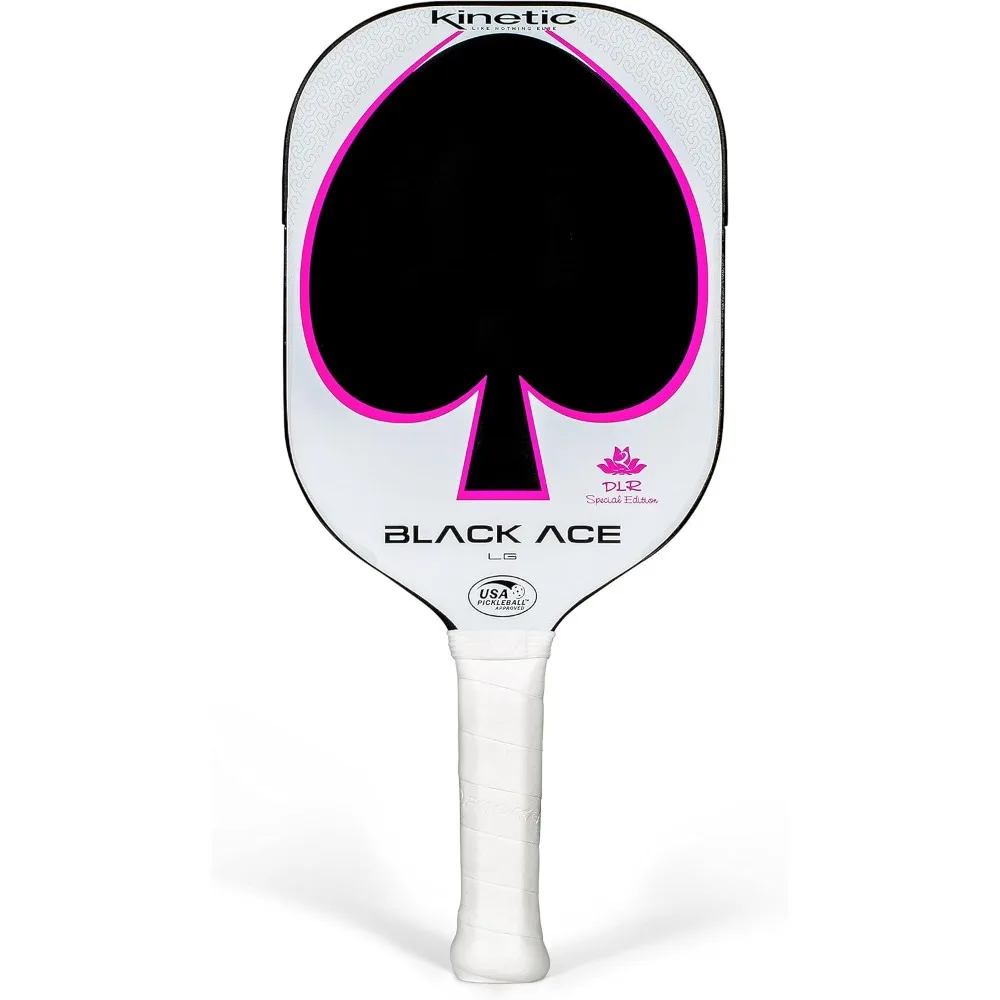 Black Ace  - Pickleball Paddle with Toray 700 Carbon Fiber Face - Comfort Pro Grip - USAPA Approved