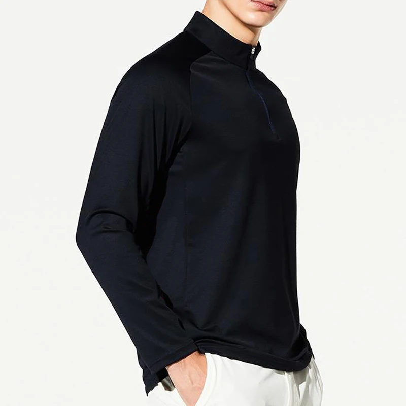 Autumn and Winter New Golf Men's Long Sleeve T-shirt Quick Drying Breathable Comfortable Outdoor