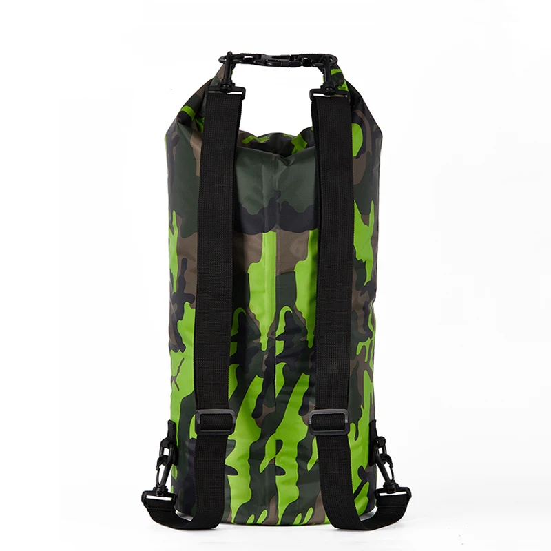 15L 20L 30L Swimming Bag Dry Bag Pool Outdoor Polyester Waterproof Camouflage Shoulder Bucket Lightweight Drifting Beach  xa28wd